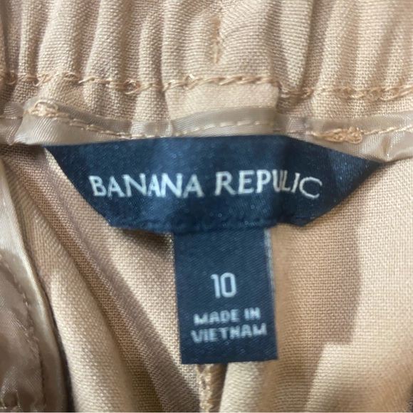 Banana Republic Women’s Size 10 Khaki Dress Stretch Straight Leg Career Pants - Picture 6 of 12